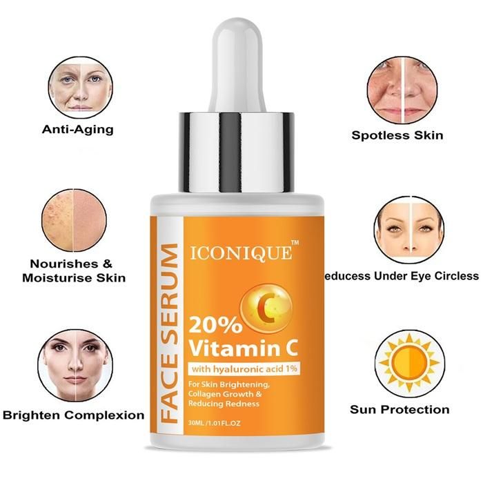 20% Vitamin C with Hyaluronic Acid 1% vitamin c serum