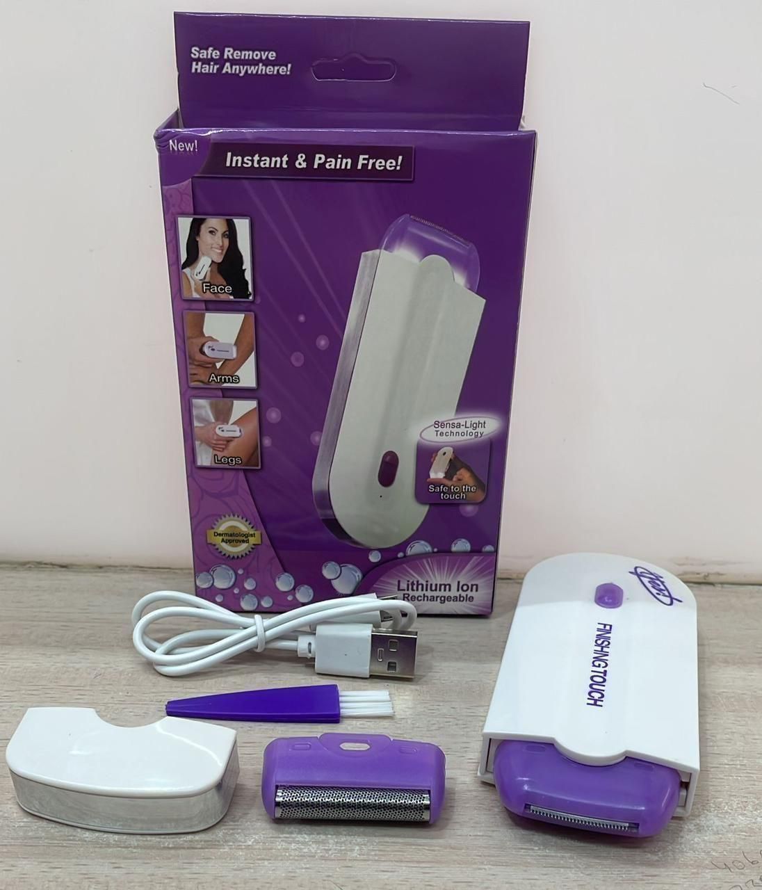 Finishing touch Painless Facial Body Hair Trimmer