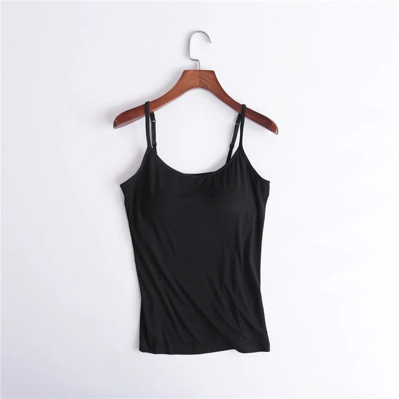 Women's Loose Cami with Built-in Tank Top (Pack of 2)