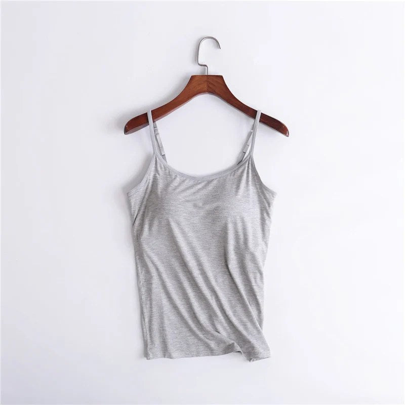 Women's Loose Cami with Built-in Tank Top (Pack of 2)