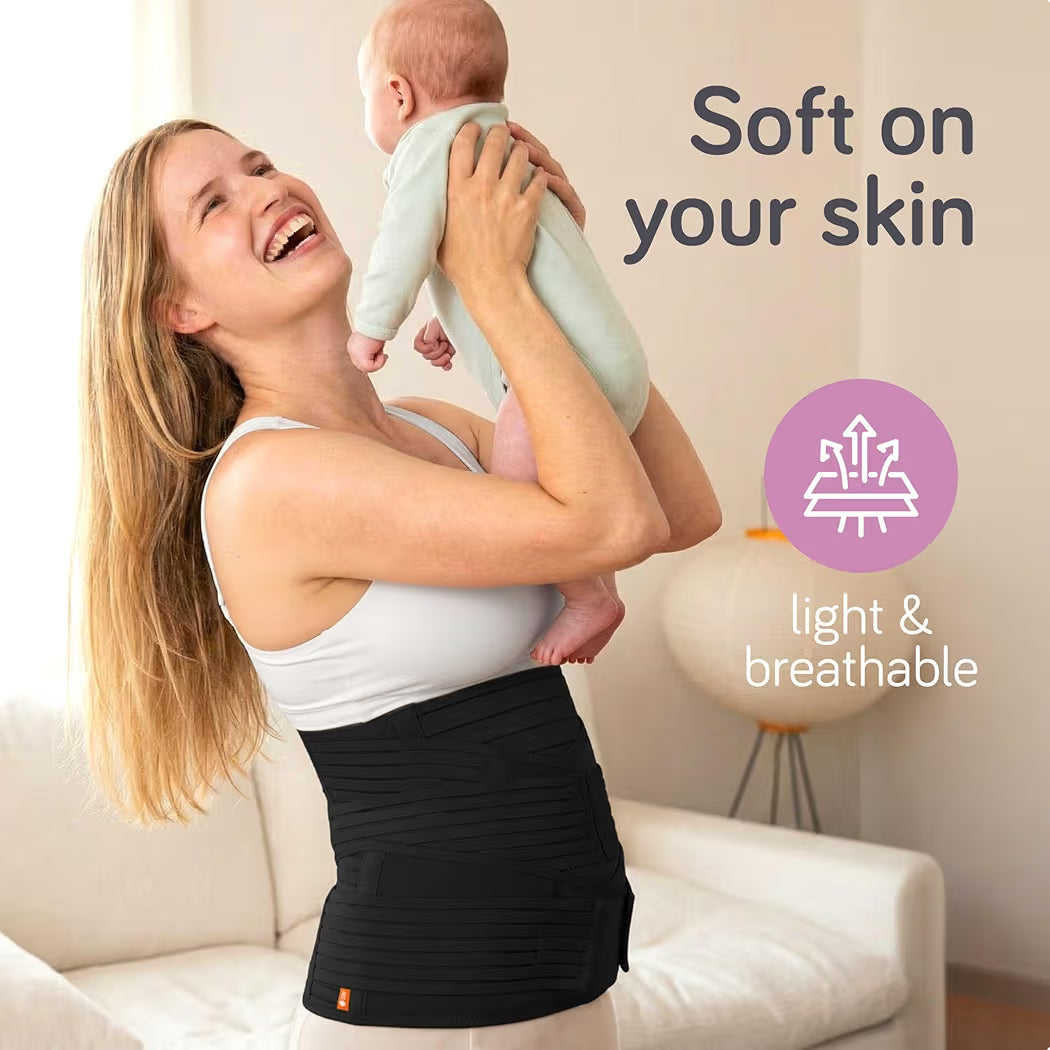 Kartopia 3-in-1 Postpartum Belt | Medical-Grade Fabric | Breathable | Skin Friendly