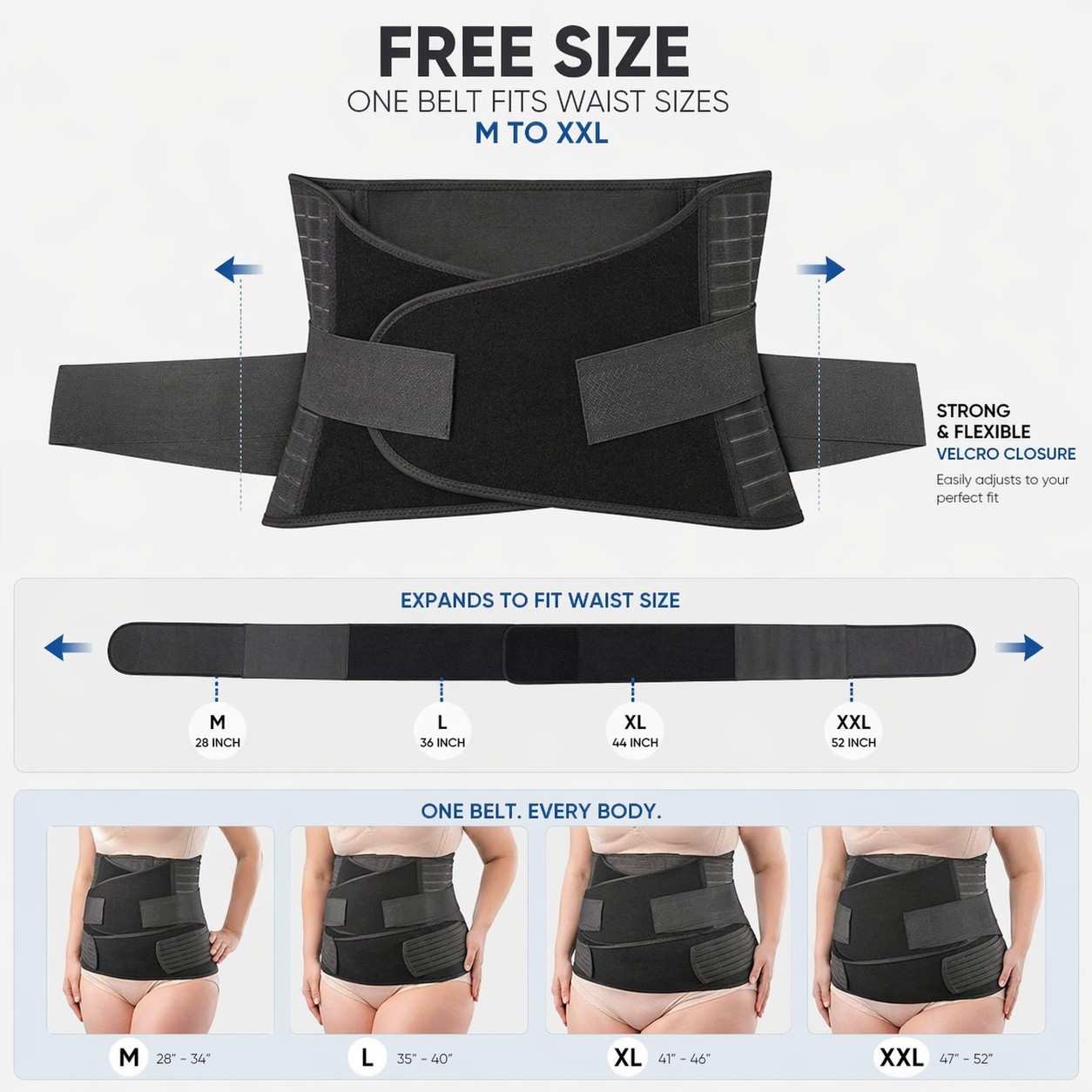 Kartopia 3-in-1 Postpartum Belt | Medical-Grade Fabric | Breathable | Skin Friendly